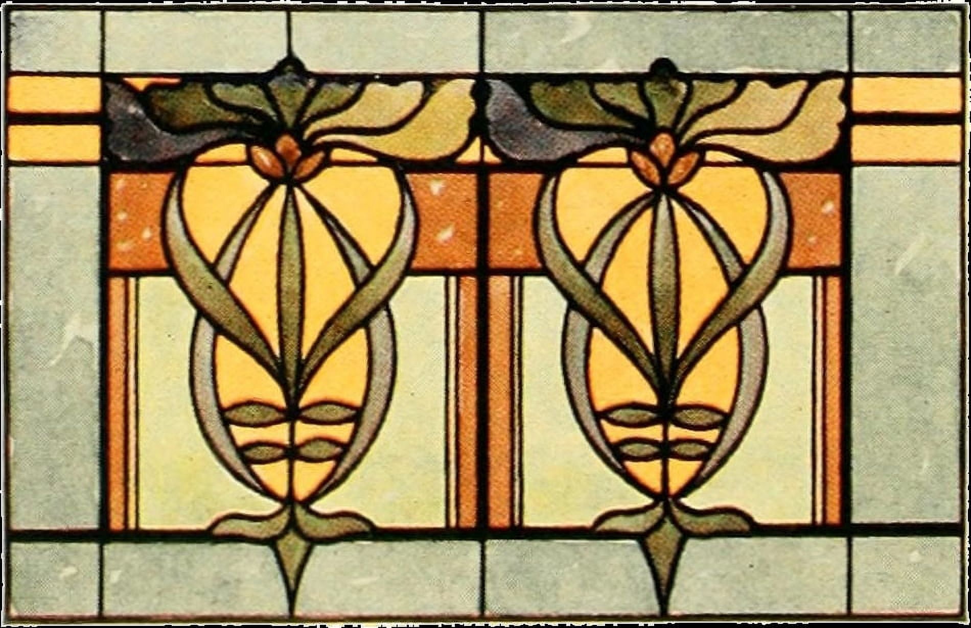 International Art Glass 1914 16e Canvas Art - (24 x 36)