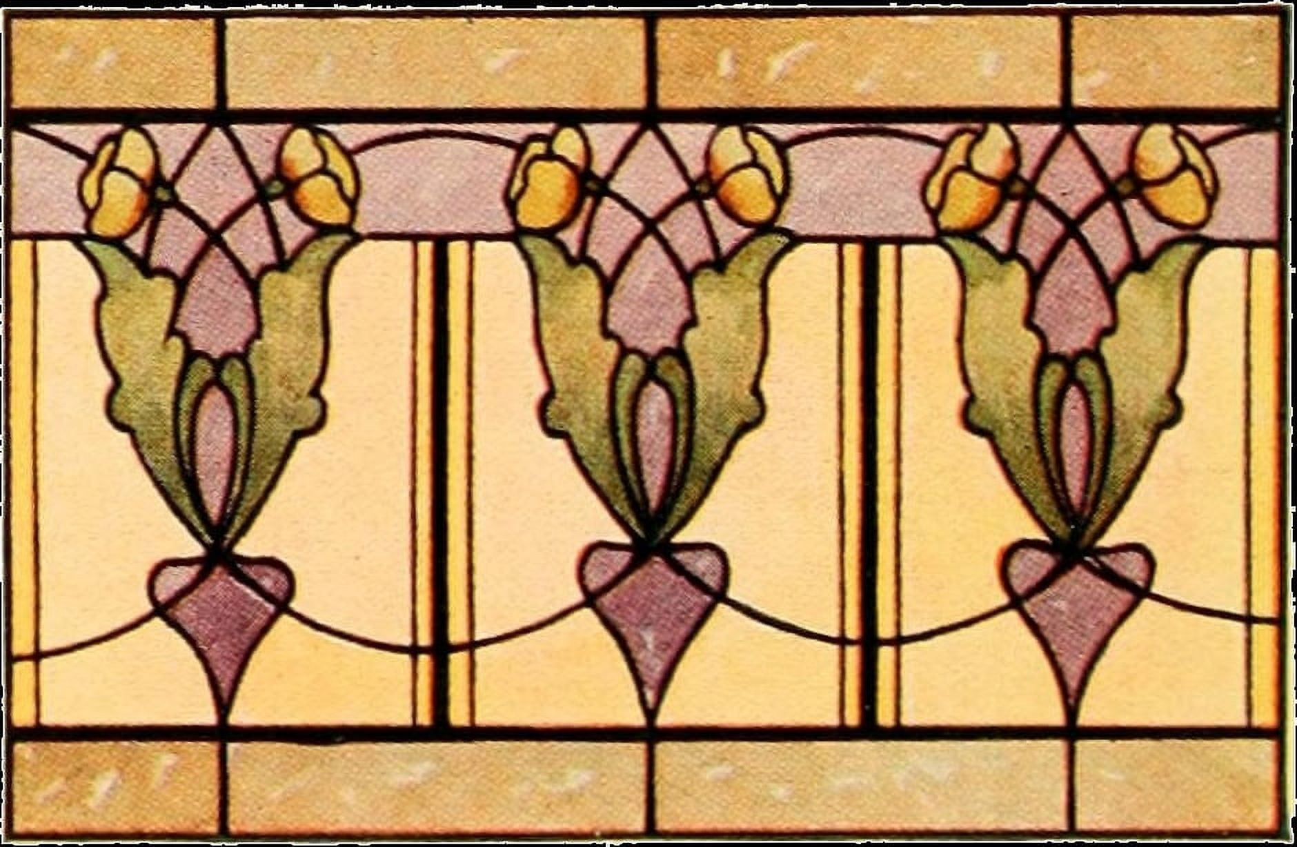 International Art Glass 1914 16f Canvas Art - (24 x 36)