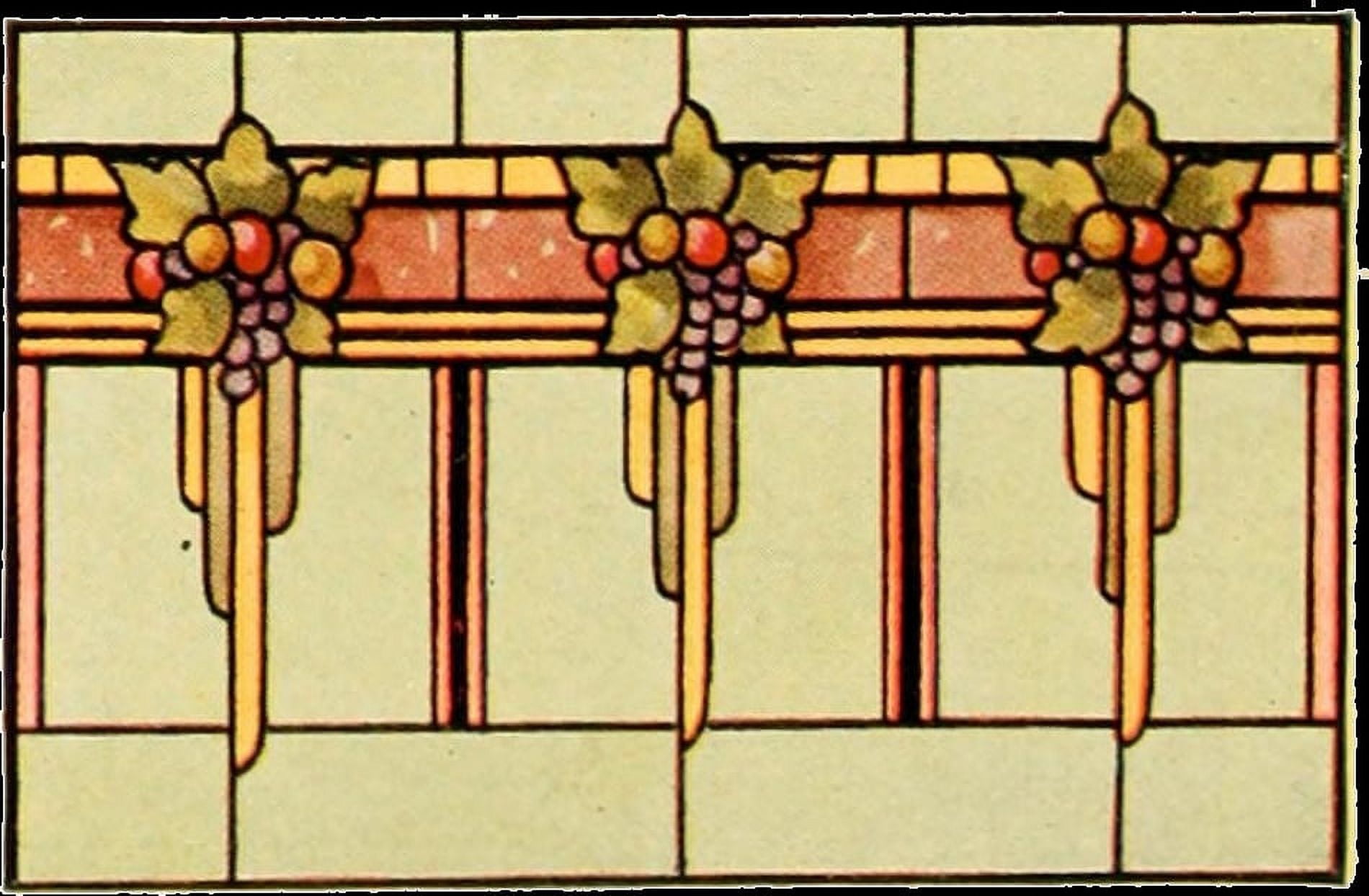 International Art Glass 1914 16h Canvas Art -  (18 x 24)