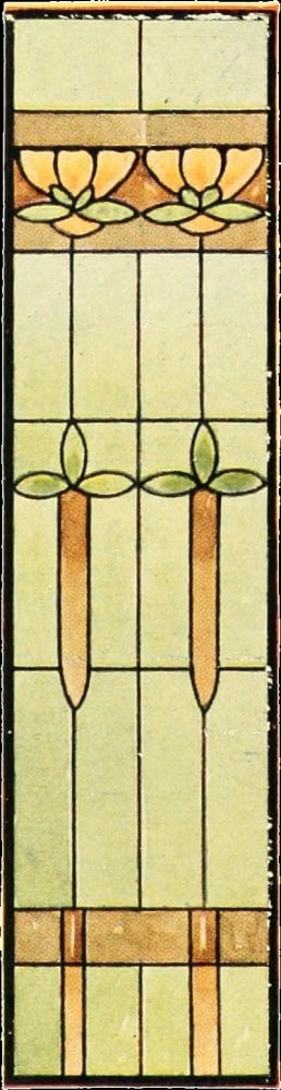 International Art Glass 1914 18b Canvas Art -  (24 x 36)