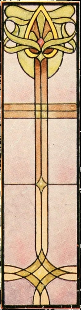 International Art Glass 1914 18f Canvas Art - (24 x 36)