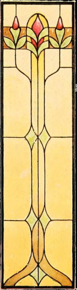 International Art Glass 1914 18g Canvas Art - (18 x 24)