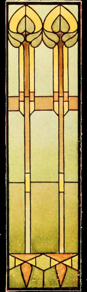 International Art Glass 1914 18h Canvas Art - (18 x 24)