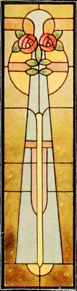 International Art Glass 1914 19a Canvas Art - (24 x 36)