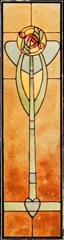 International Art Glass 1914 19f Canvas Art -  (18 x 24)