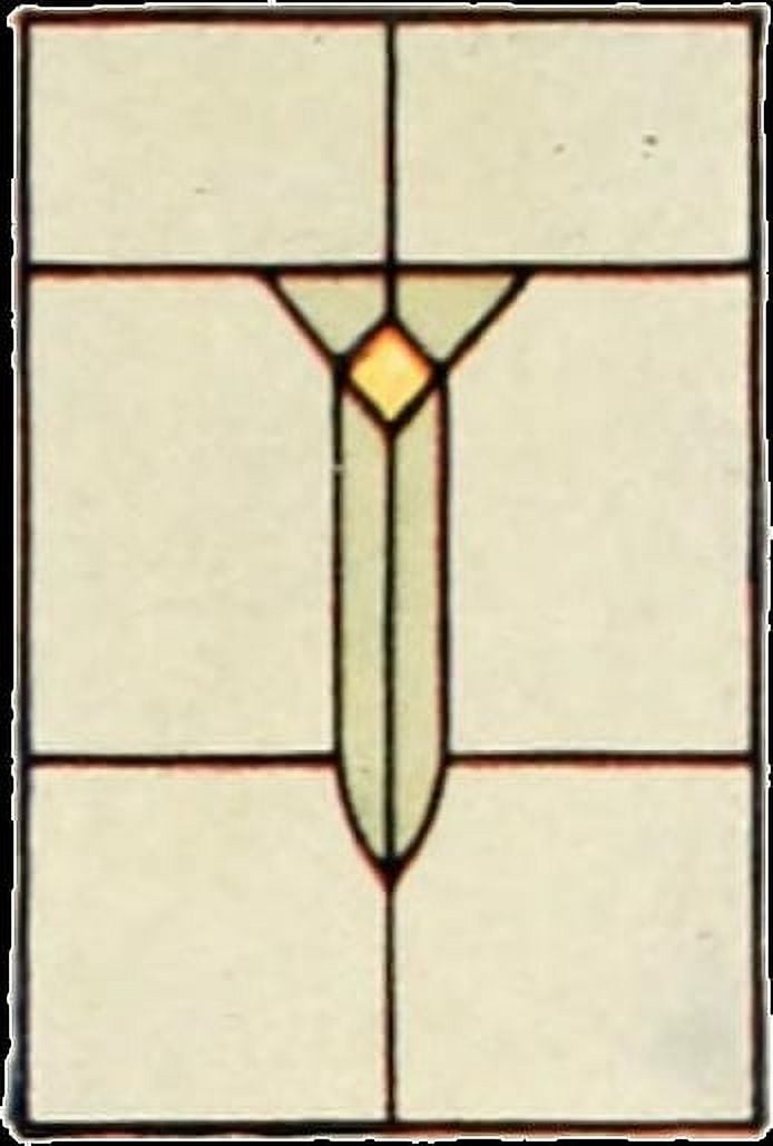 International Art Glass 1914 1b Canvas Art - (24 x 36)