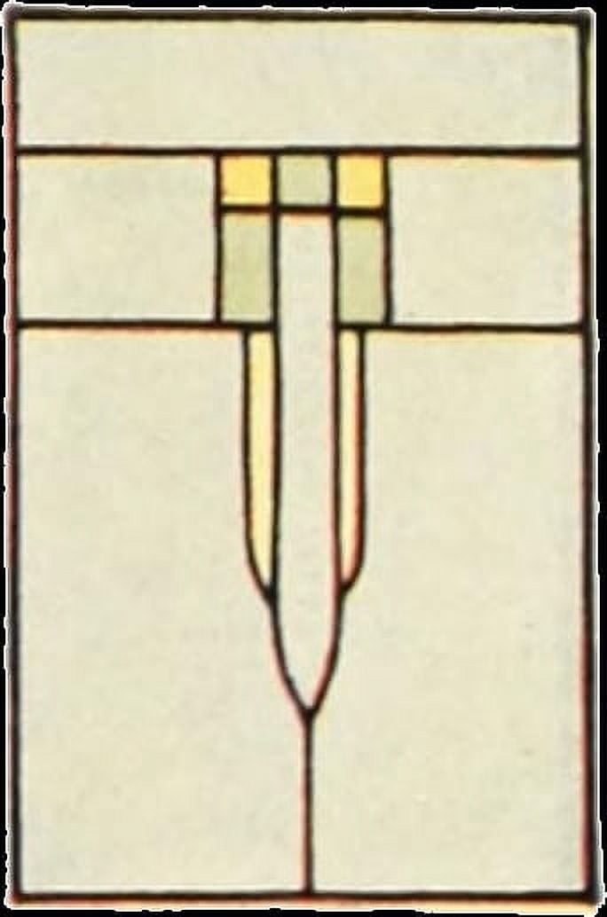 International Art Glass 1914 1d Canvas Art -  (24 x 36)