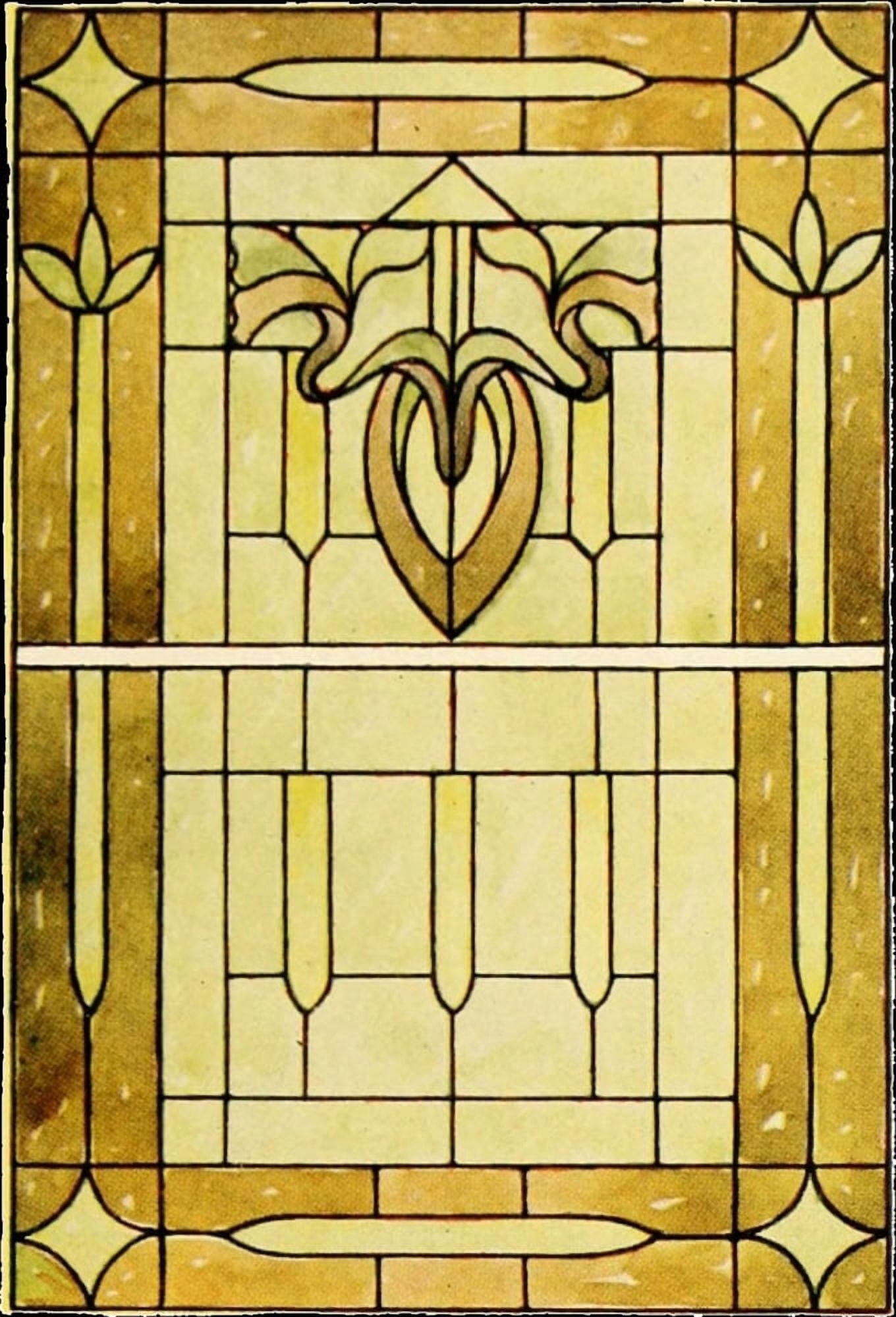 International Art Glass 1914 21a Canvas Art - (24 x 36)