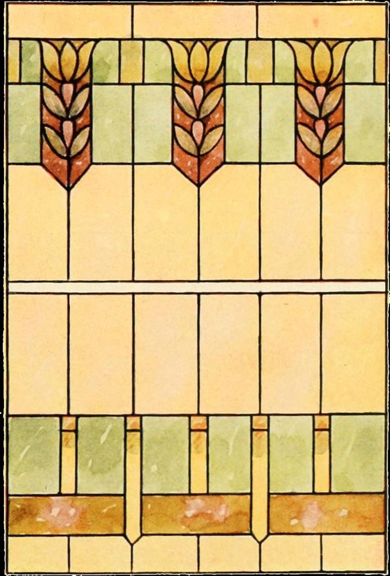International Art Glass 1914 21d Canvas Art - (24 x 36)