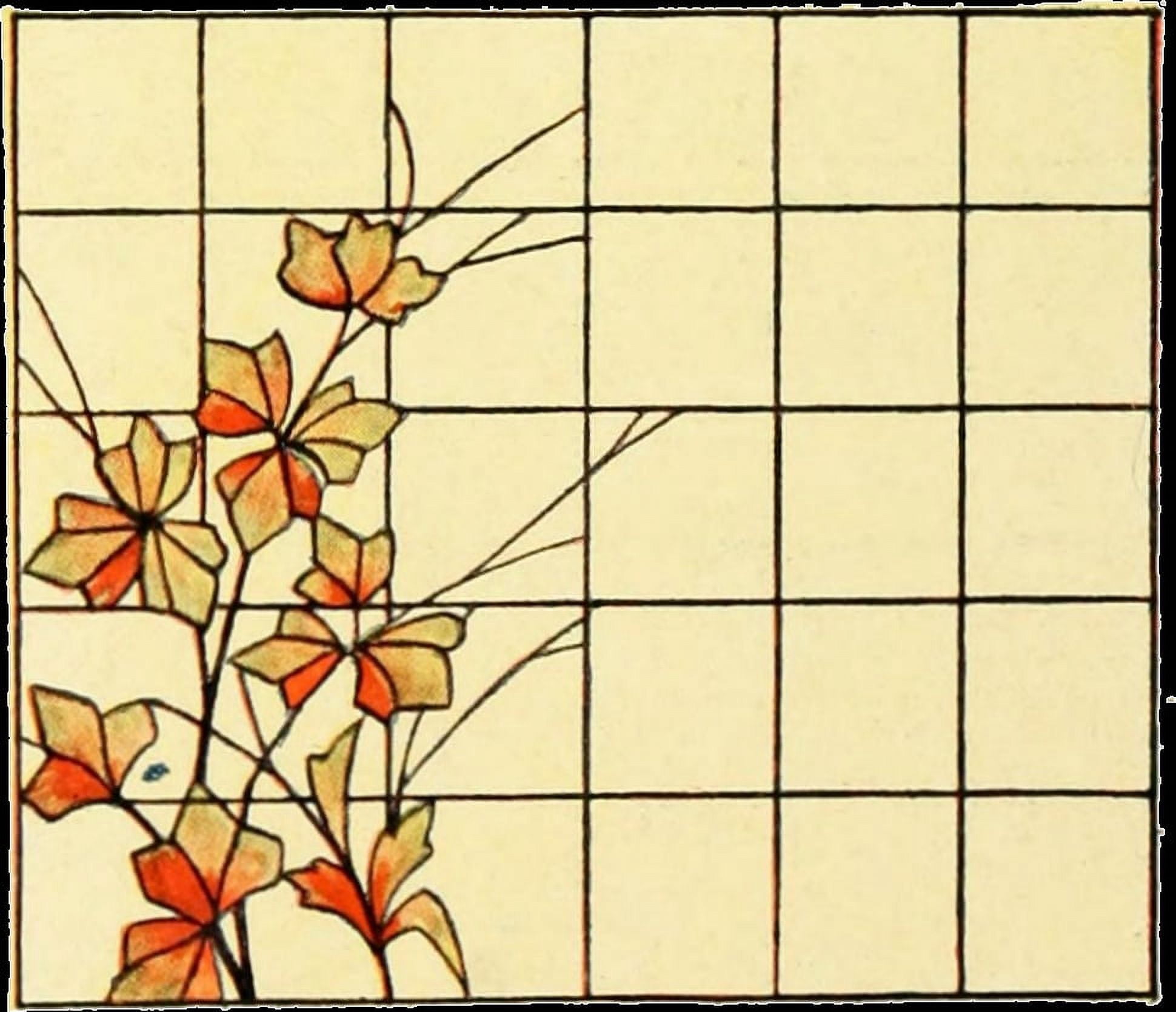 International Art Glass 1914 22h Canvas Art - (18 x 24)