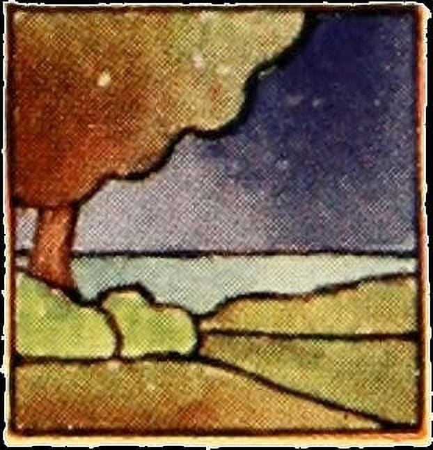 International Art Glass 1914 23g Canvas Art -  (18 x 24)