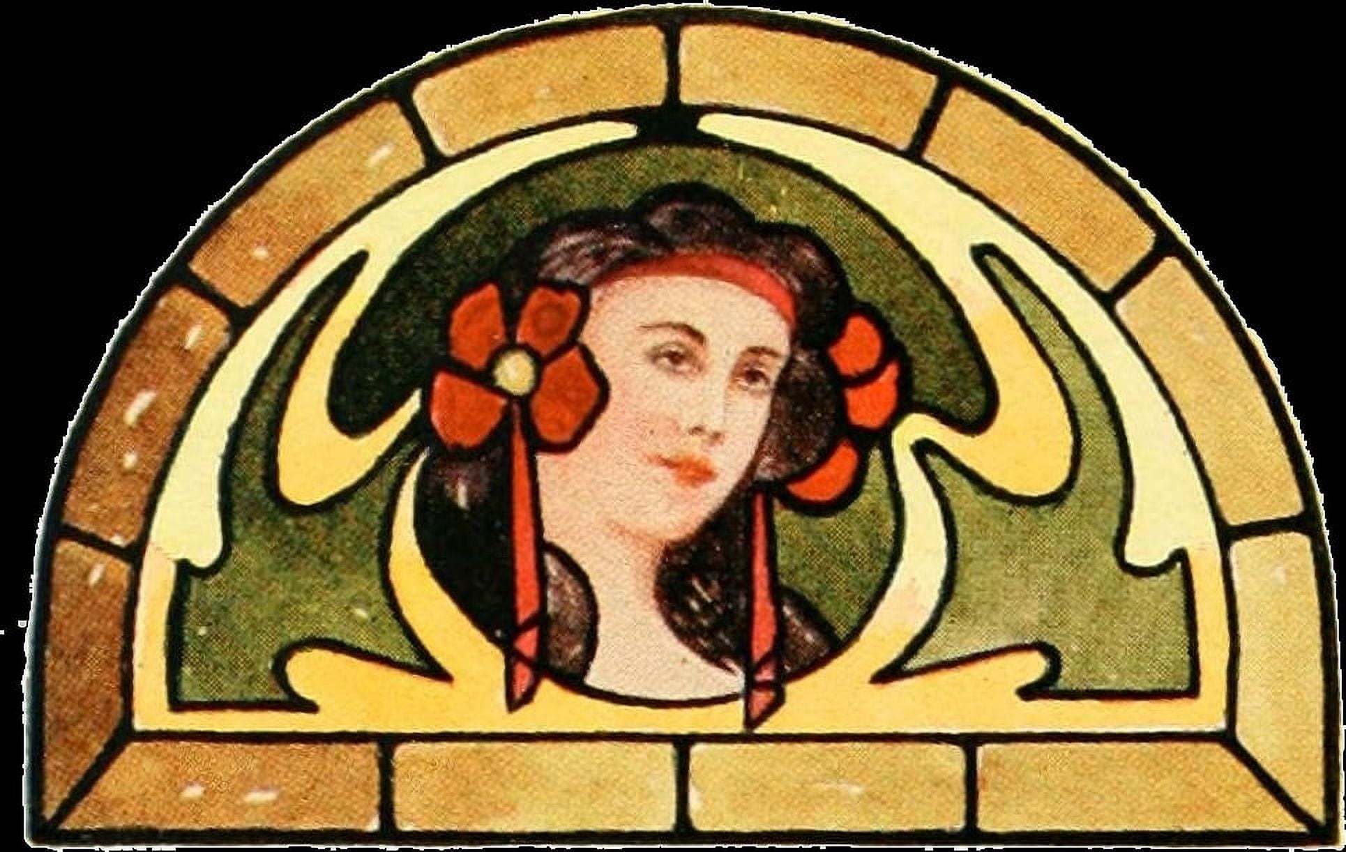 International Art Glass 1914 24a Canvas Art - (18 x 24)