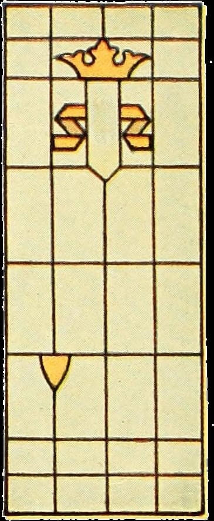 International Art Glass 1914 2h Canvas Art - (18 x 24)