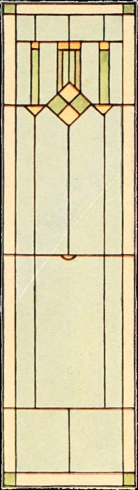 International Art Glass 1914 4b Canvas Art - (18 x 24)