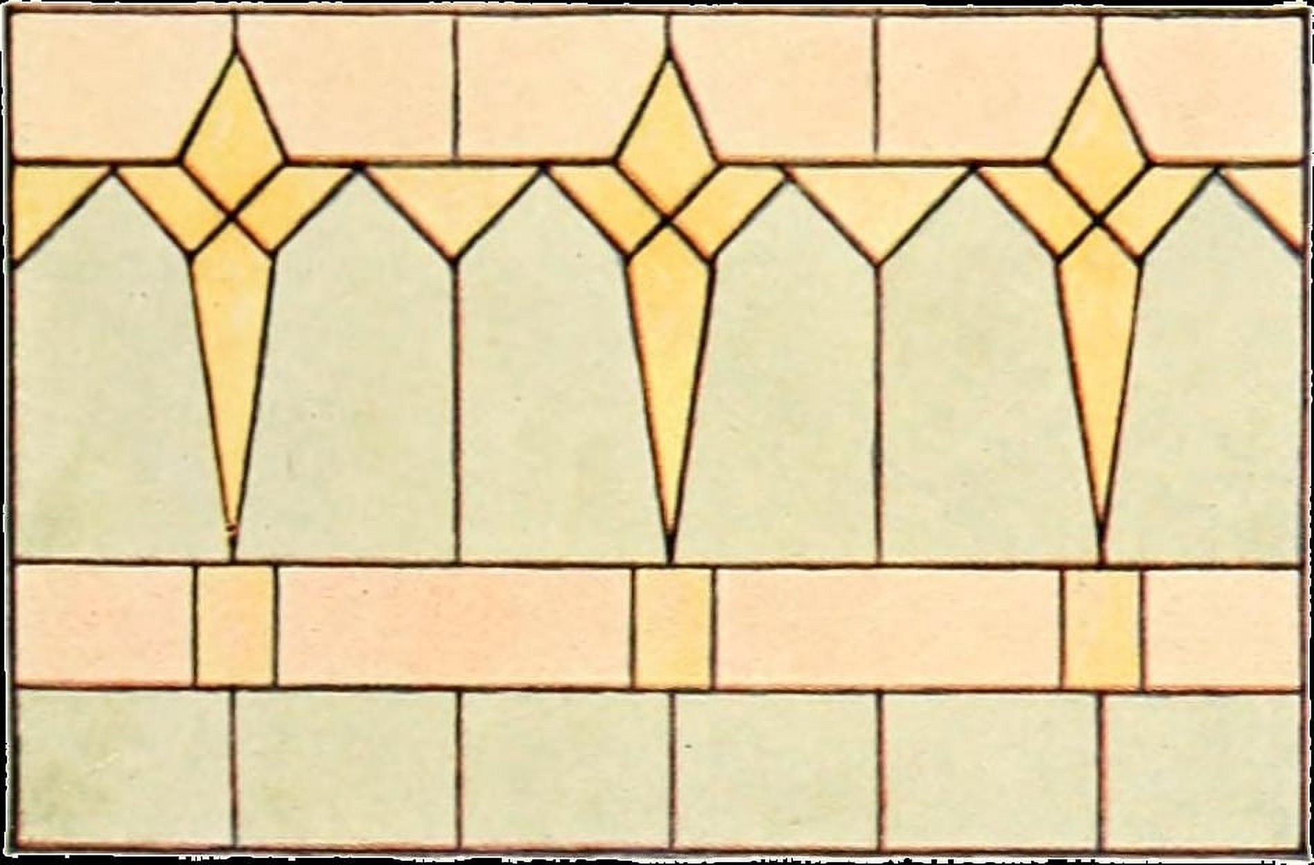 International Art Glass 1914 5c Canvas Art - (24 x 36)