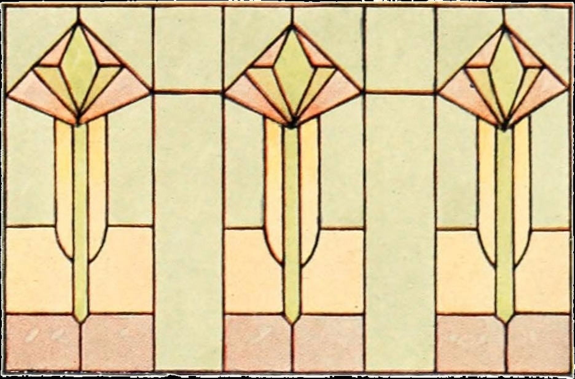 International Art Glass 1914 5d Canvas Art - (24 x 36)
