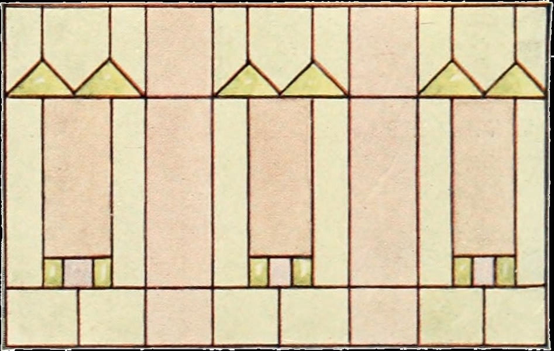 International Art Glass 1914 5f Canvas Art -  (24 x 36)