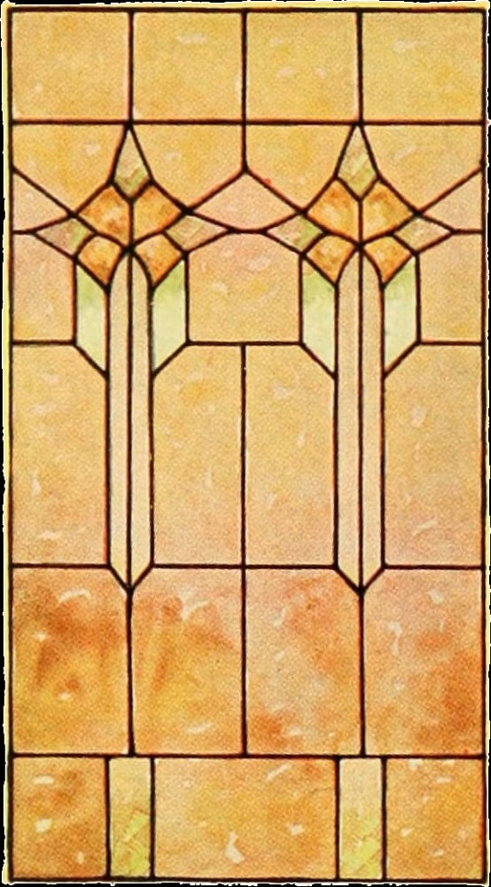 International Art Glass 1914 6b Canvas Art - (18 x 24)