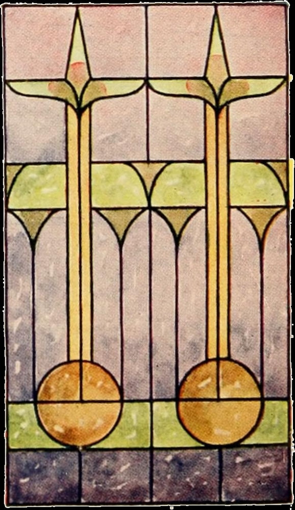 International Art Glass 1914 6i Canvas Art - (18 x 24)