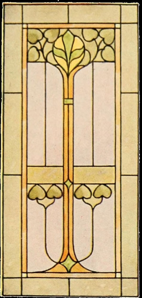 International Art Glass 1914 7a Canvas Art -  (18 x 24)