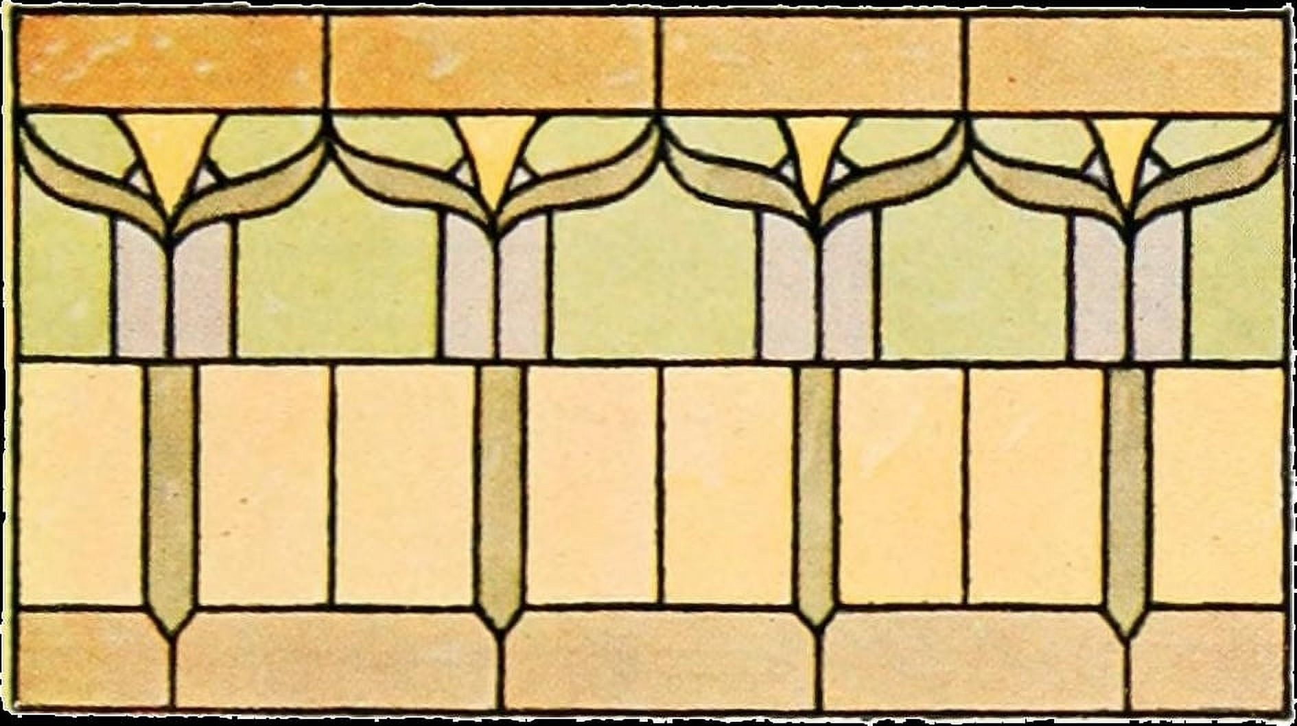 International Art Glass 1914 7d Canvas Art - (18 x 24)