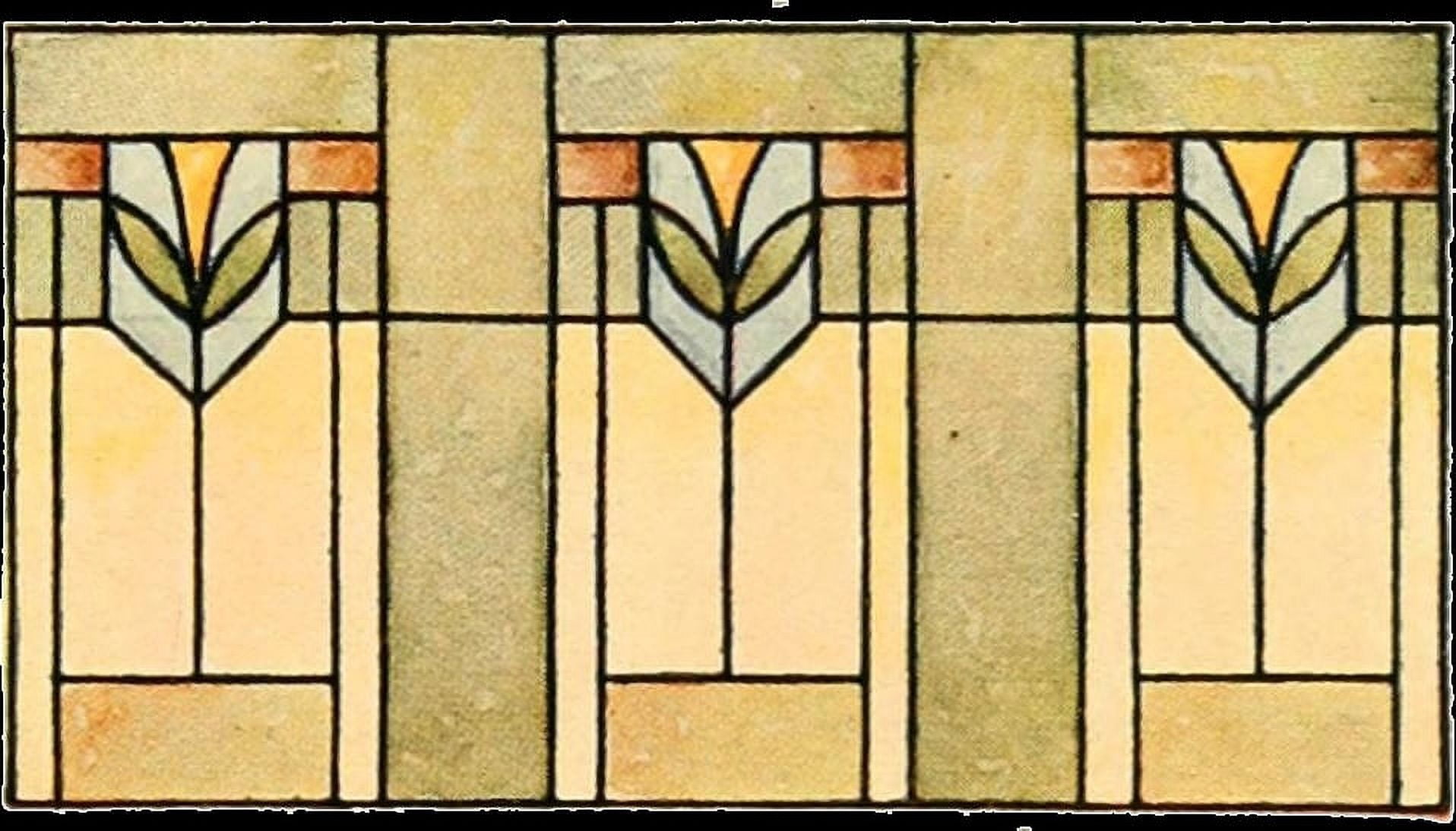International Art Glass 1914 7e Canvas Art - (24 x 36)