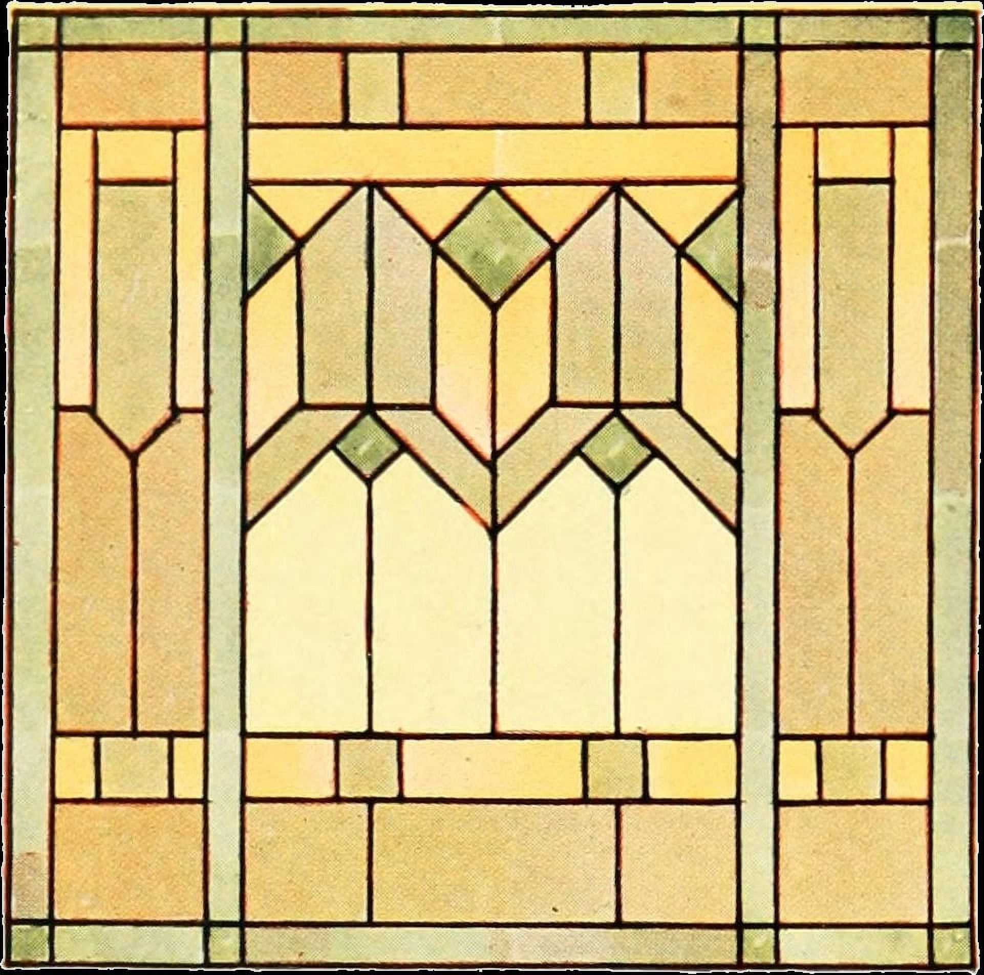 International Art Glass 1914 8a Canvas Art - (24 x 36)