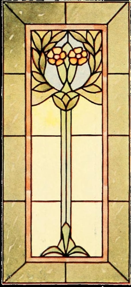 International Art Glass 1914 8f Canvas Art - (24 x 36)