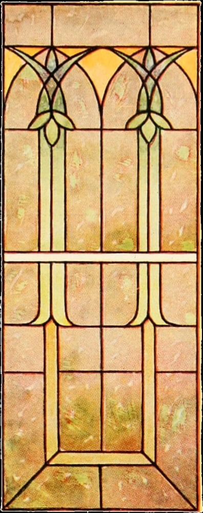International Art Glass 1914 9b Canvas Art -  (18 x 24)
