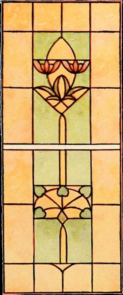 International Art Glass 1914 9d Canvas Art - (18 x 24)