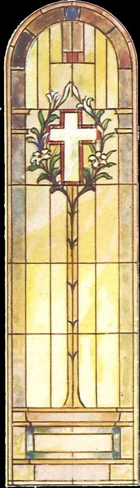 International Art Glass 1924 3a Canvas Art -  (18 x 24)