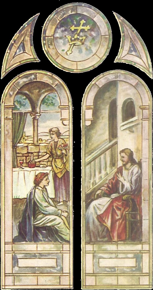 International Art Glass 1924 3b Canvas Art - (18 x 24)