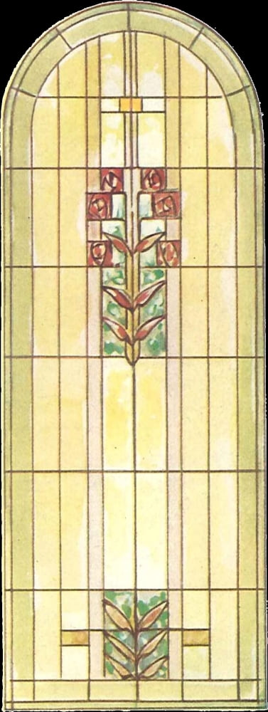 International Art Glass 1924 3c Canvas Art - (24 x 36)