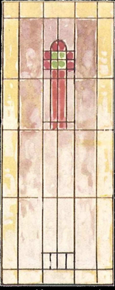 International Art Glass 1924 4e Canvas Art -  (18 x 24)
