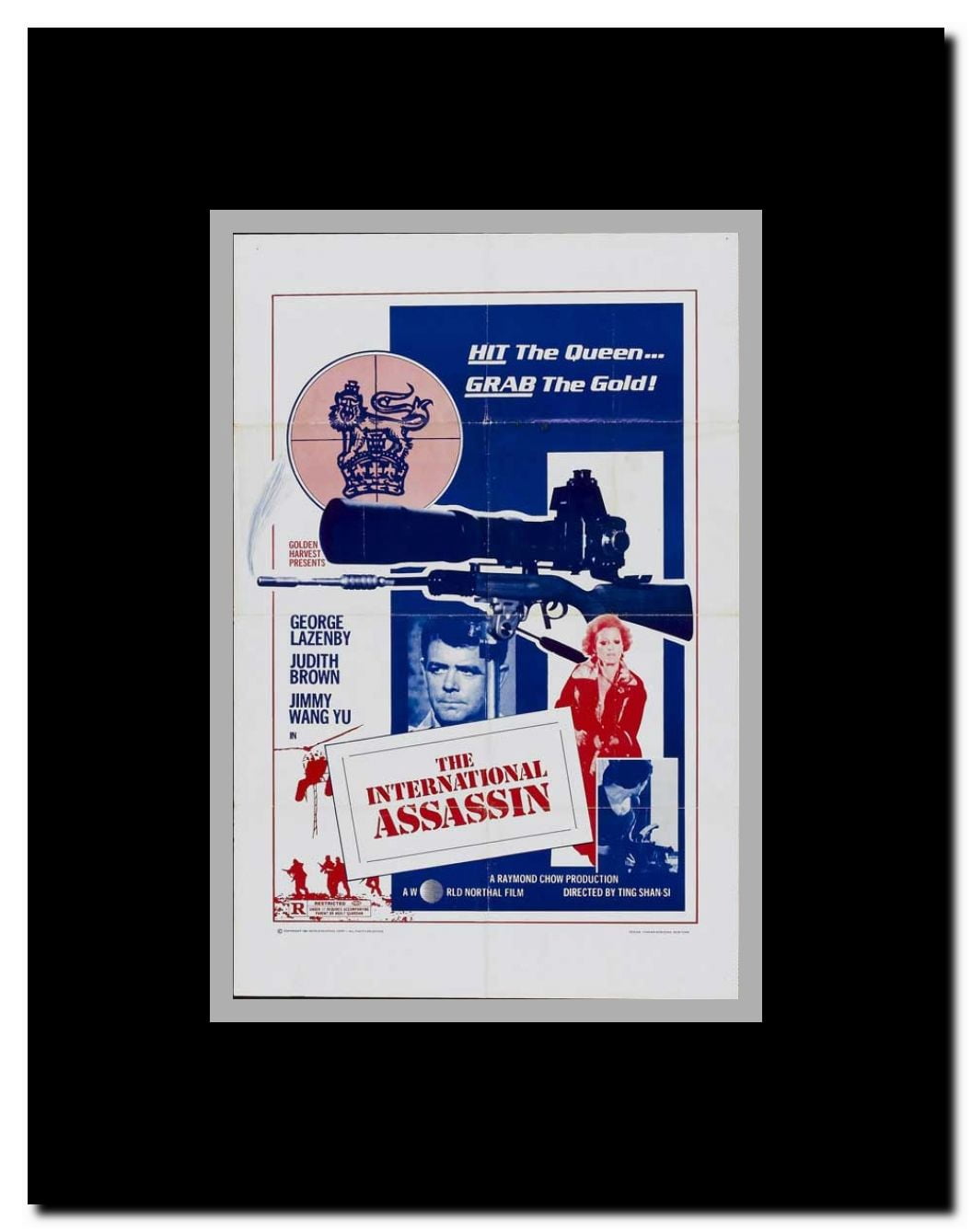 International Assassin Framed Movie Poster