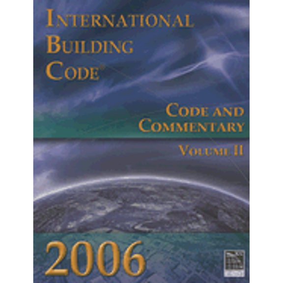 Pre-Owned International Building Code: Code and Commentary, Volume 2 (Paperback) 1580014801 9781580014809
