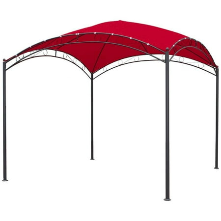 Square 10 Foot Dome Top Gazebo