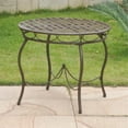 thumbnail image 1 of Nailhead Iron Bistro Table, 1 of 1