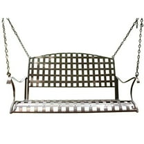 International Caravan 3557 Santa Fe Iron Nailhead Hanging Swing