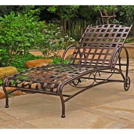 Wrought iron chaise lounge walmart new arrivals