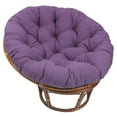 thumbnail image 1 of 42-Inch Rattan Papasan Chair with Solid Twill Cushion -Grape, 1 of 10