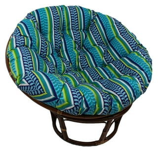 JOYSIDE 52. in. W x 4 in. H Outdoor Lounge Papasan Cushion PSCU-M22-LVD -  The Home Depot