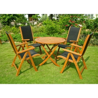 International Caravan Caceres Royl Tahiti 5-Piece Patio Set International Caravan Caceres Royl Tahiti 5-Piece Patio Set