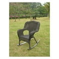 thumbnail image 1 of International Caravan Camelback Resin Wicker Rocker, 1 of 2