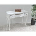 thumbnail image 1 of International Caravan Carved Vanity Desk-Color:Antique White,Material:Wood, 1 of 2