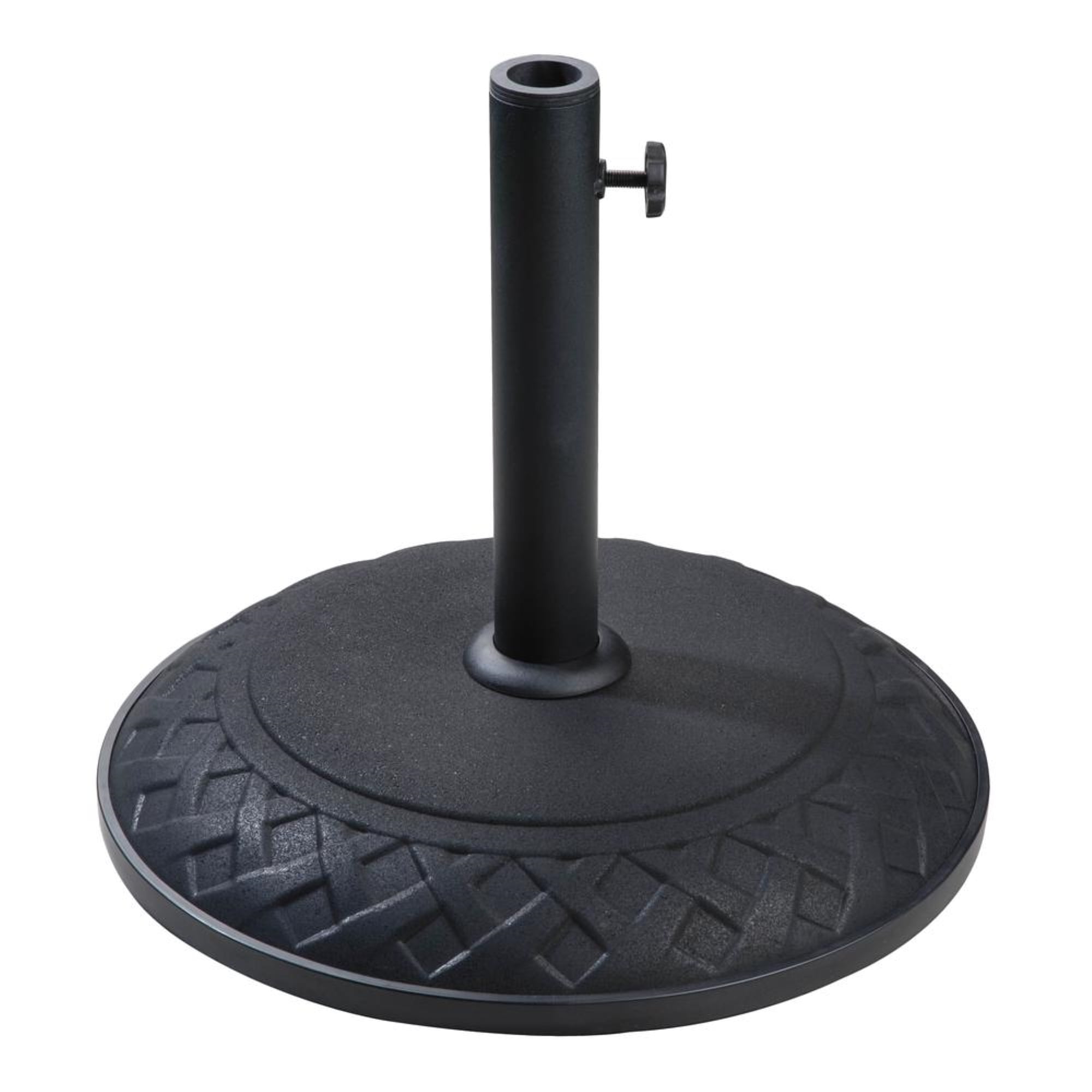 Compound Resin Basket Weave Umbrella Stand