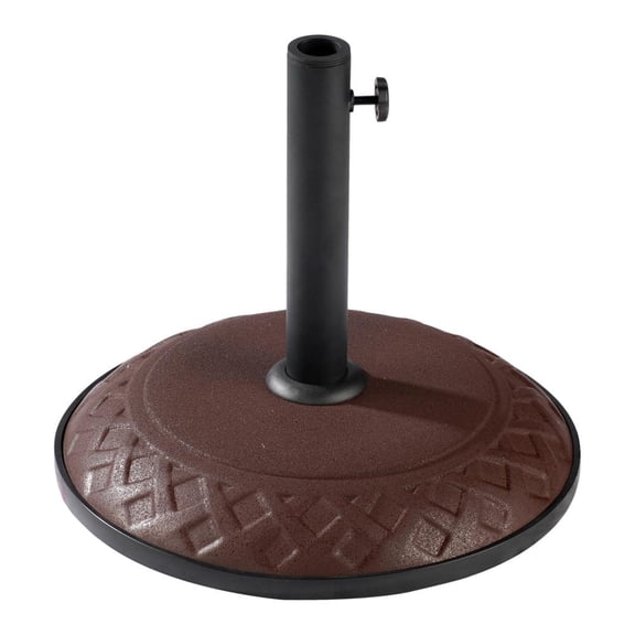 Compound Resin Basket Weave Umbrella Stand