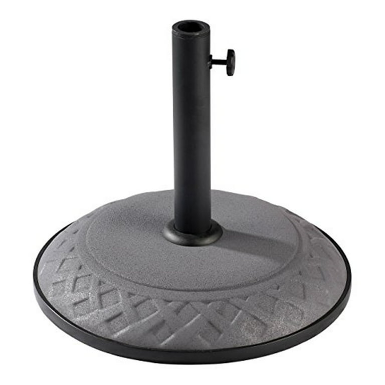 International Caravan Compound Resin Basket Weave Umbrella Stand International Caravan Compound Resin Basket Weave Umbrella Stand