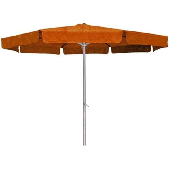 International Caravan Furniture Piece Outdoor 8 Foot Aluminum Umbrella