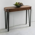 thumbnail image 1 of International Caravan Hamburg Hexagon Wood Console Table, 1 of 2
